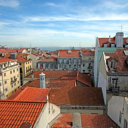 Bh4d With View Heart Of Bairro Alto * Bright 4d * 3+1 Br Appartement Lissabon