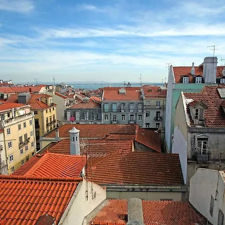 Bh4d With View Heart Of Bairro Alto * Bright 4d * 3+1 Br * Lisboa